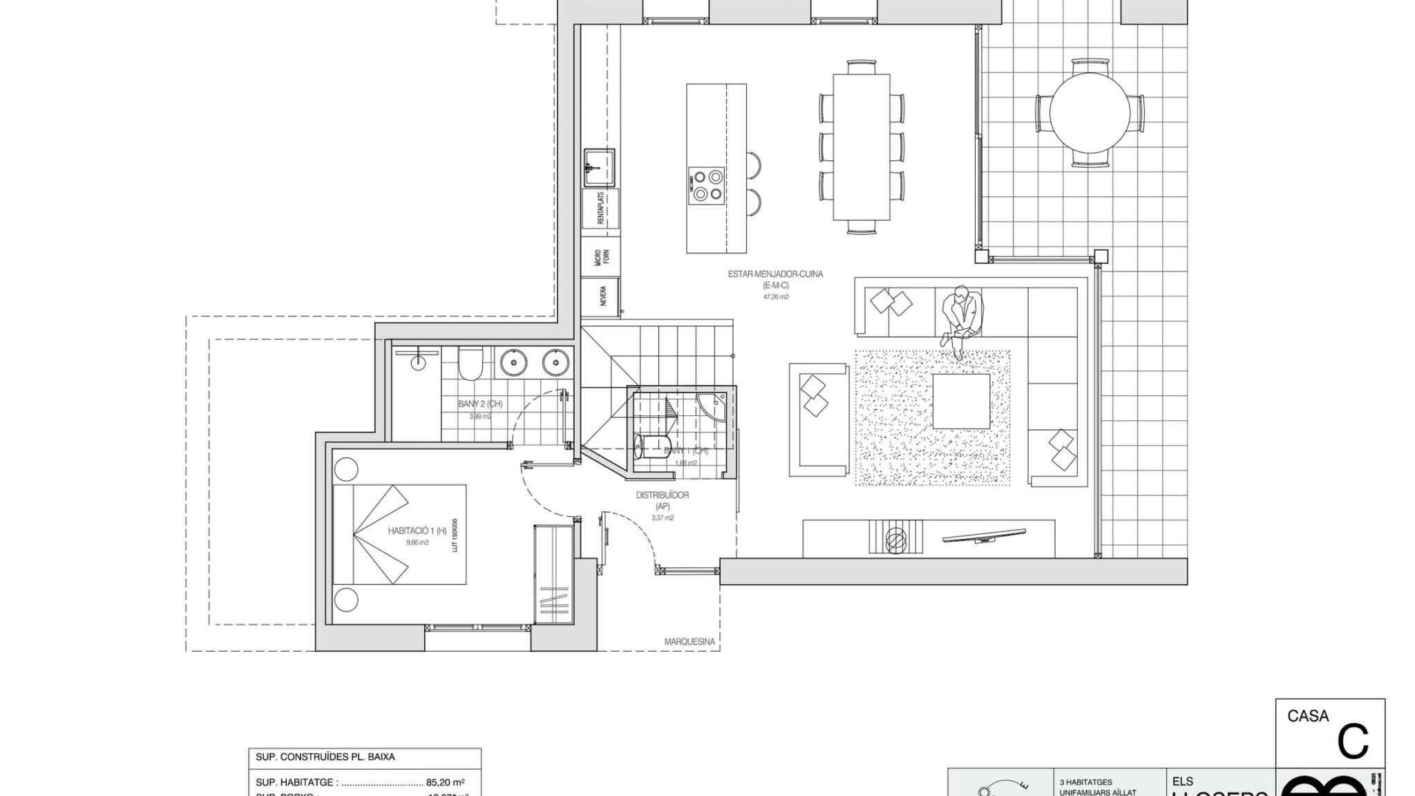 PROJECTE 3 CASES LLOSERS 3 BOLVIR VINCLE V3 page 0005 uai Compra y venta de casas y pisos La Cerdanya
