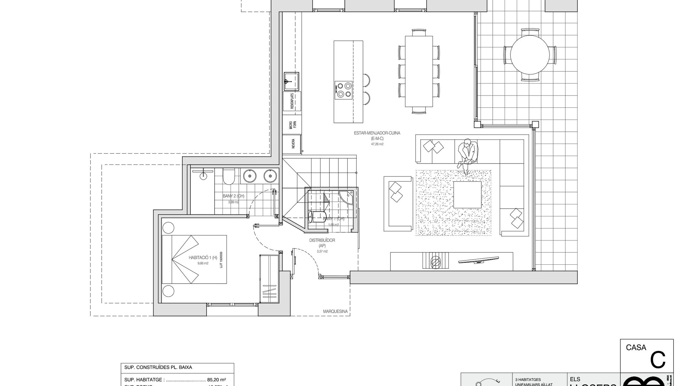 PROJECTE 3 CASES LLOSERS 3 BOLVIR VINCLE V3 page 0005 uai Compra y venta de casas y pisos La Cerdanya